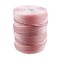 C-Lon Tex 400 Heavy Weight Bead Cord, Bubblegum ,1.0mm, 36 Yard Spool